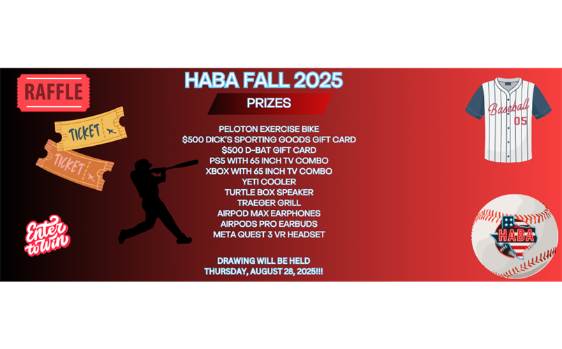 Fall 2025 Raffle Prizes